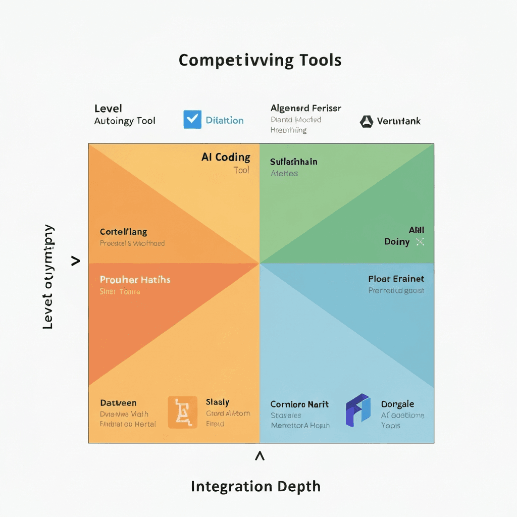2026年AIコーディングツール6製品の全体マップ