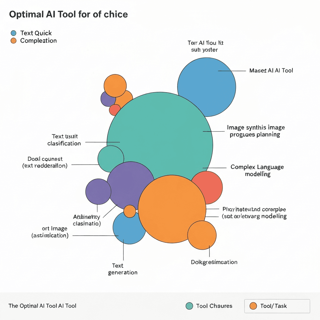 開発チームのタスクタイプ別AIツール適性早見表