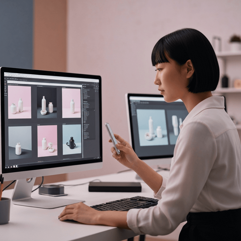 AI画像生成の業務活用|マーケ・ECで使える実践ワークフロー