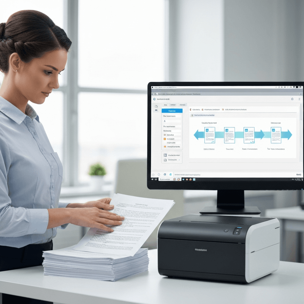 AI-OCR文書処理完全ガイド|請求書・契約書・申請書の自動化とROI算出法