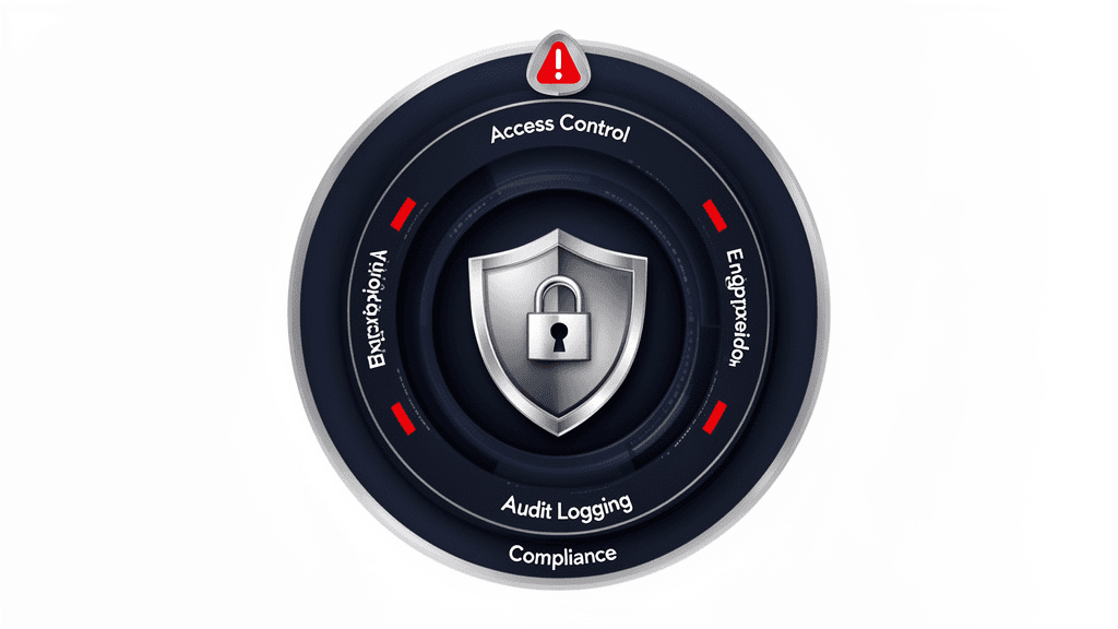 企業向けAIセキュリティの多層防御:データ保護・アクセス制御・暗号化・監査ログ・コンプライアンス