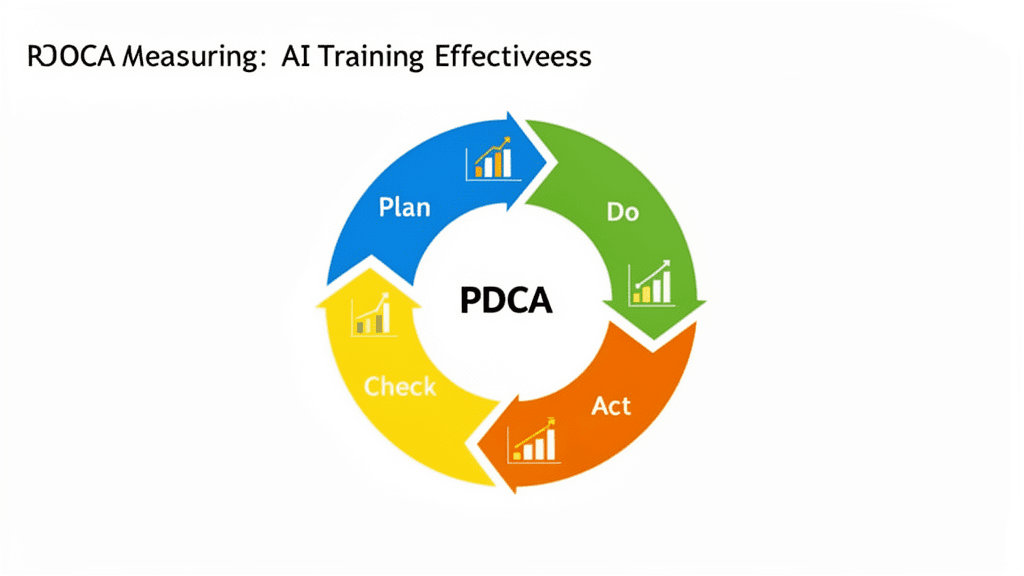 AI育成効果のPDCAサイクル:計画・実施・評価・改善の継続的な回転