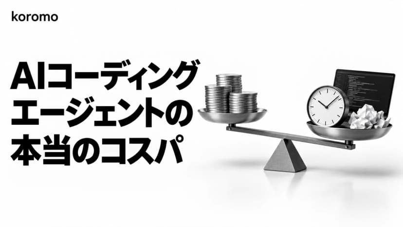 AIコーディングエージェント業務導入ROI試算|月額×時間削減×エラー削減の本当のコスパ