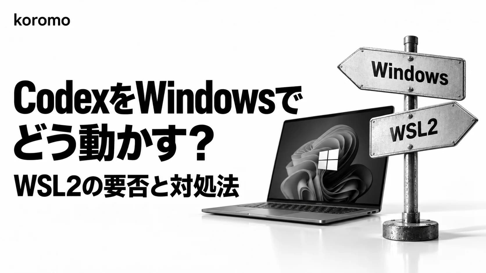 CodexをWindowsで動かす方法|インストール手順とWSL2の要否、動かないときの対処【2026年8月版】