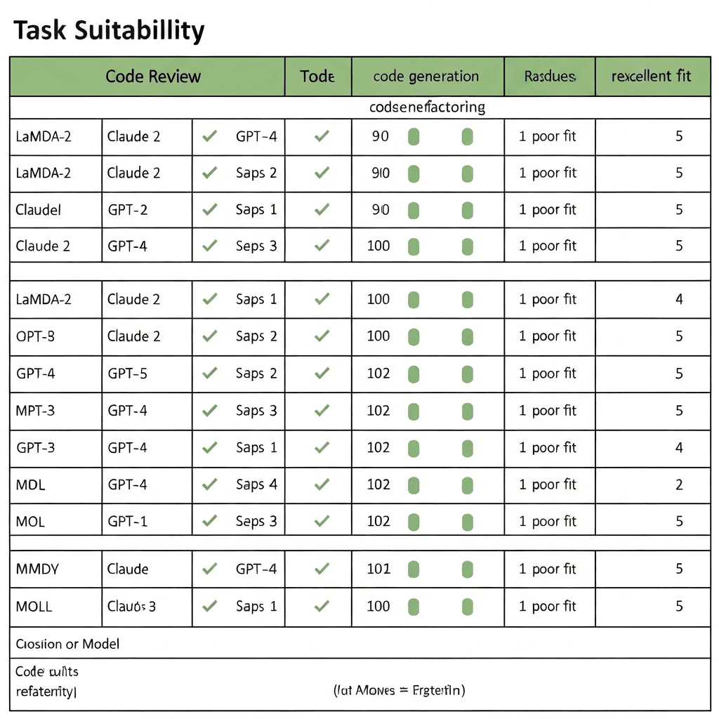 タスク別のモデル選択