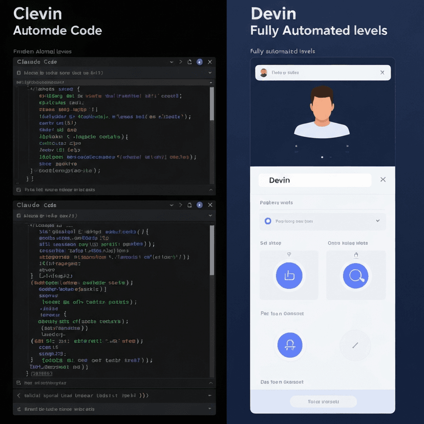 Claude Code vs Devin 比較|エージェント型と自律型AIの監督コスト・適性タスク・経済合理性を徹底分析