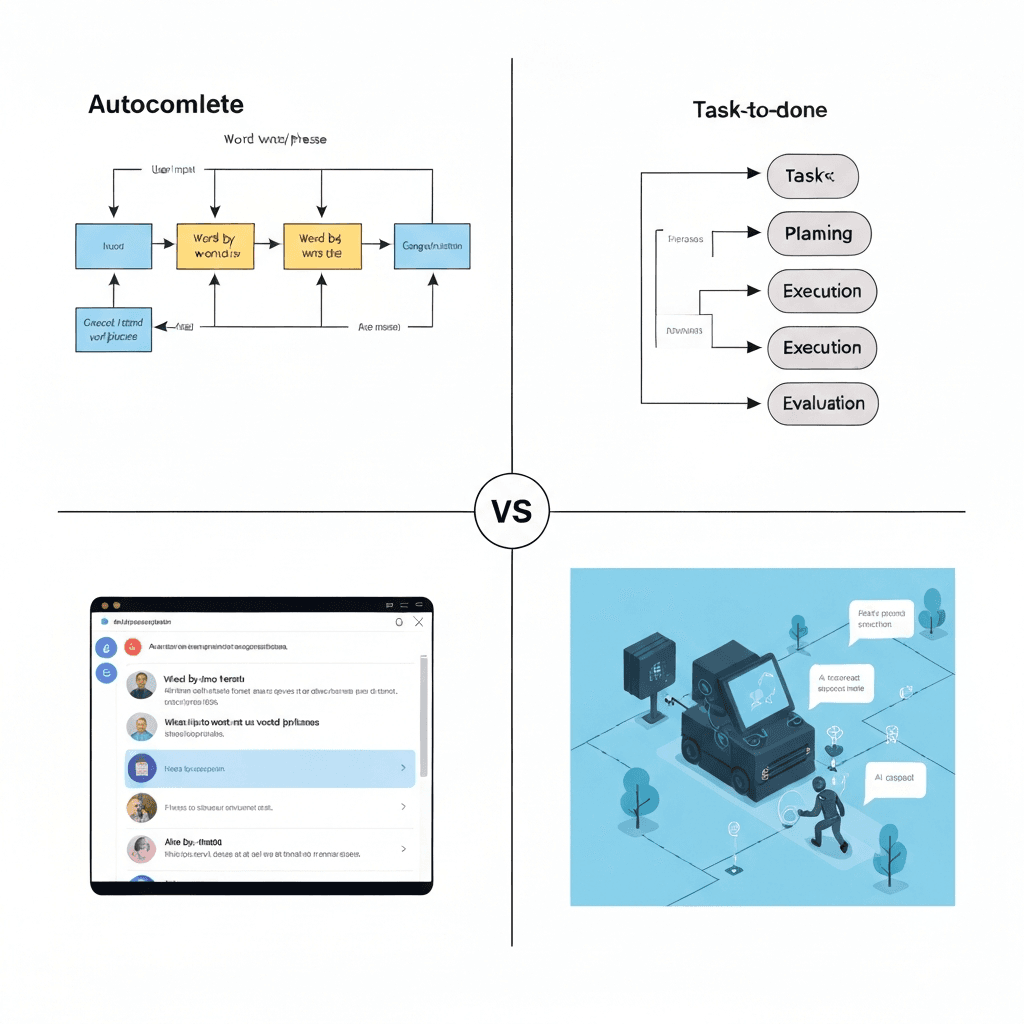 GitHub Copilotの補完型パラダイムとClaude Codeのエージェント型パラダイムの構造比較