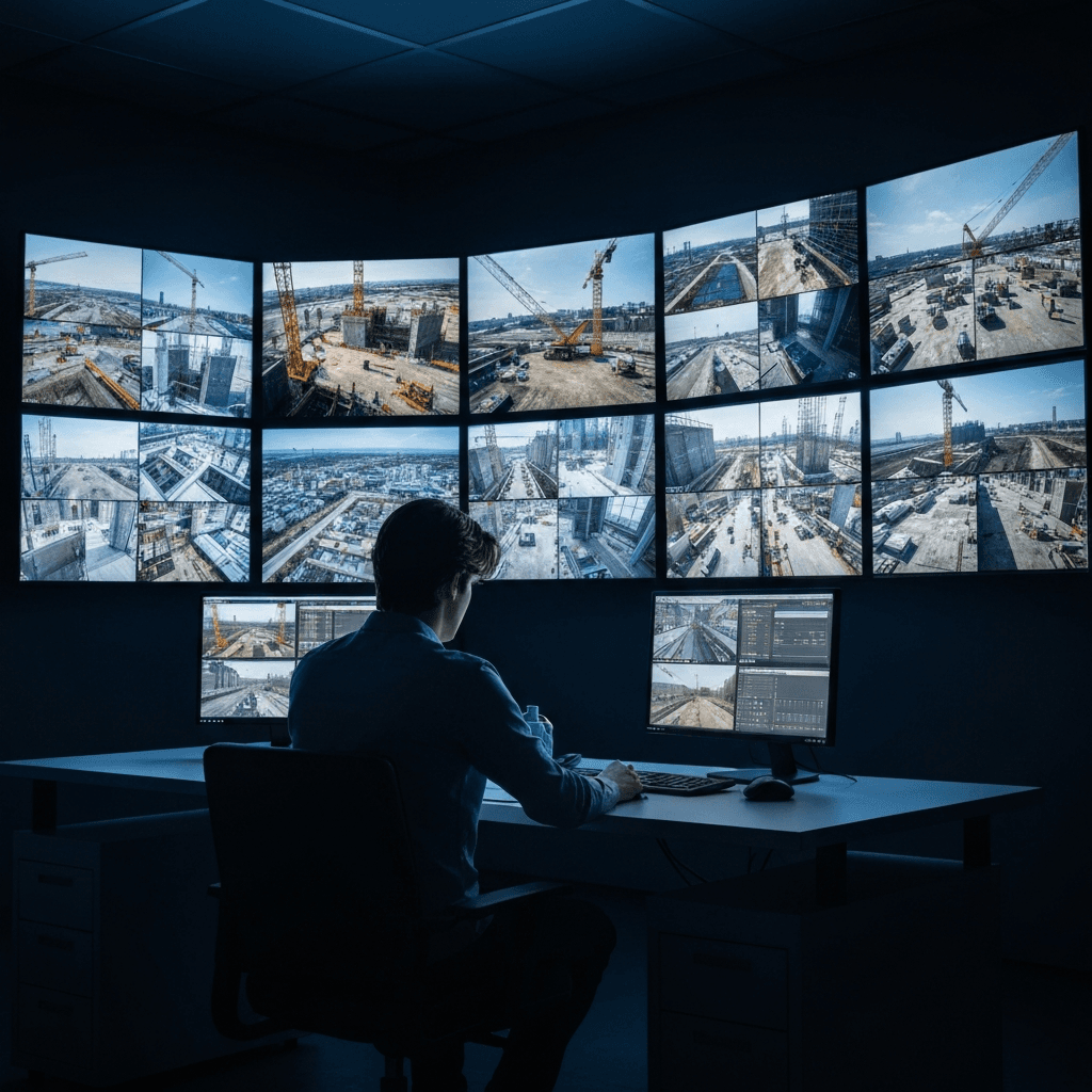 タブレットを活用した建設現場の遠隔臨場システム