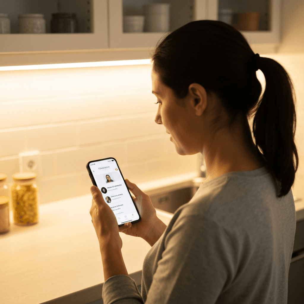 学校からの通知と保護者向けAI応答システムの管理ダッシュボード