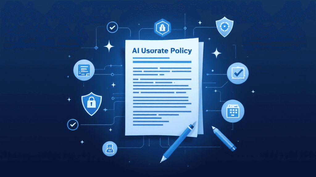 生成AIの社内利用ガイドライン|策定テンプレートと運用のポイント