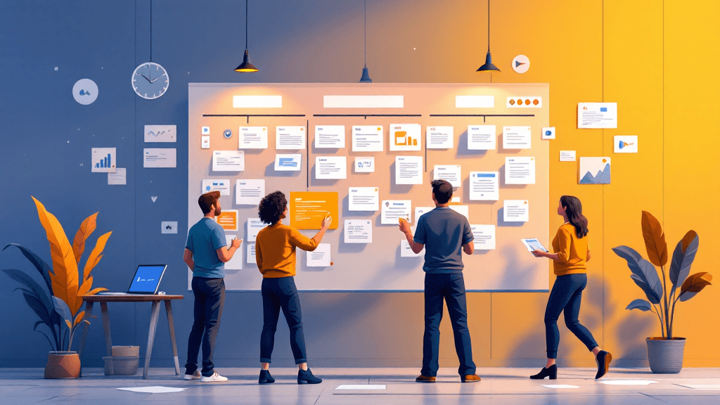 アジャイル開発による進捗管理とコミュニケーション