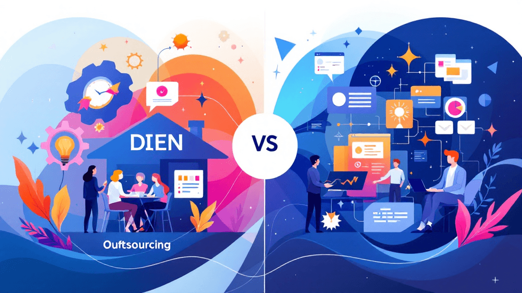 システム開発は内製 vs 外注どちらがいい?判断フレームワークと事例