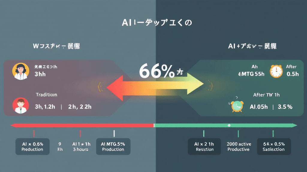 業務時間削減の可視化