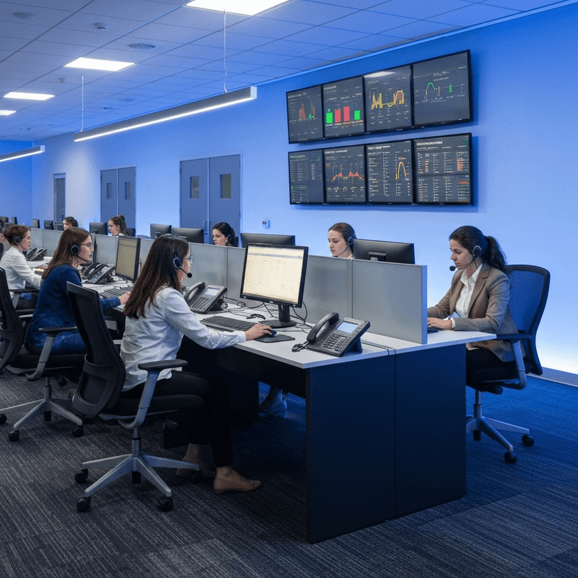 音声AIコールセンター導入ガイド|文字起こし・感情分析・品質スコアリング・自動応答の設計と費用