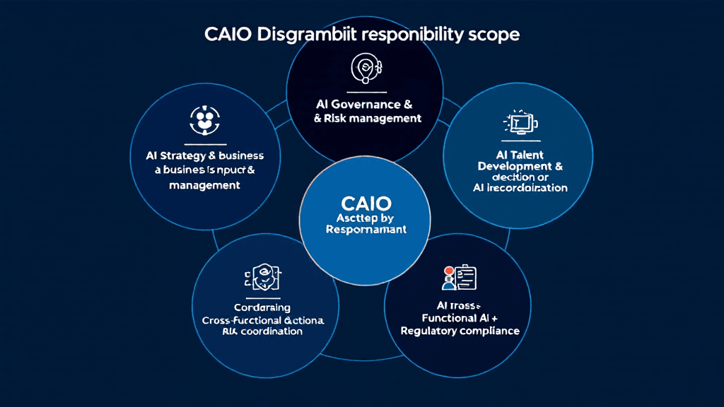 CAIOの責任範囲を示すダイアグラム