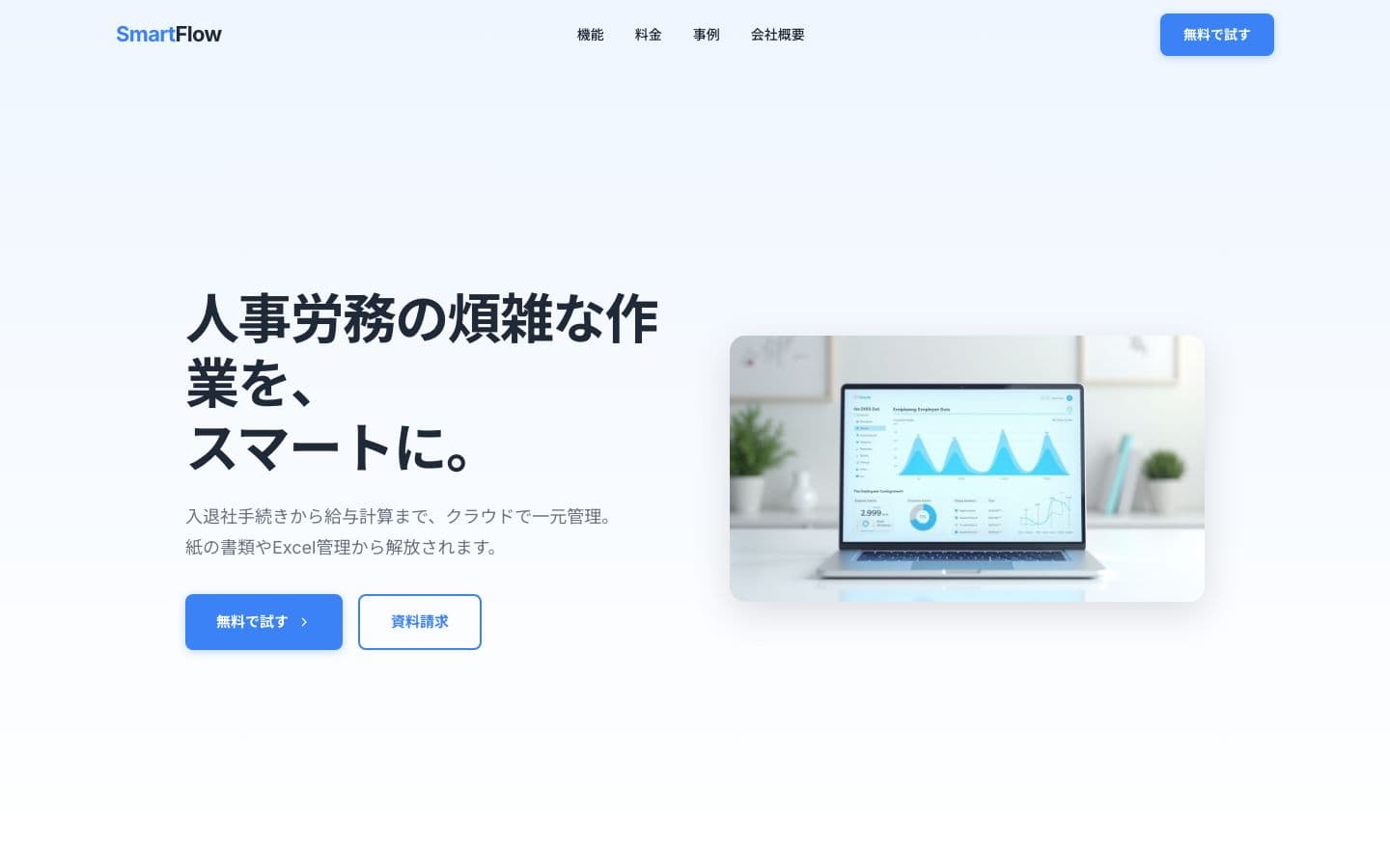 Cloud HR Software Corporate Website