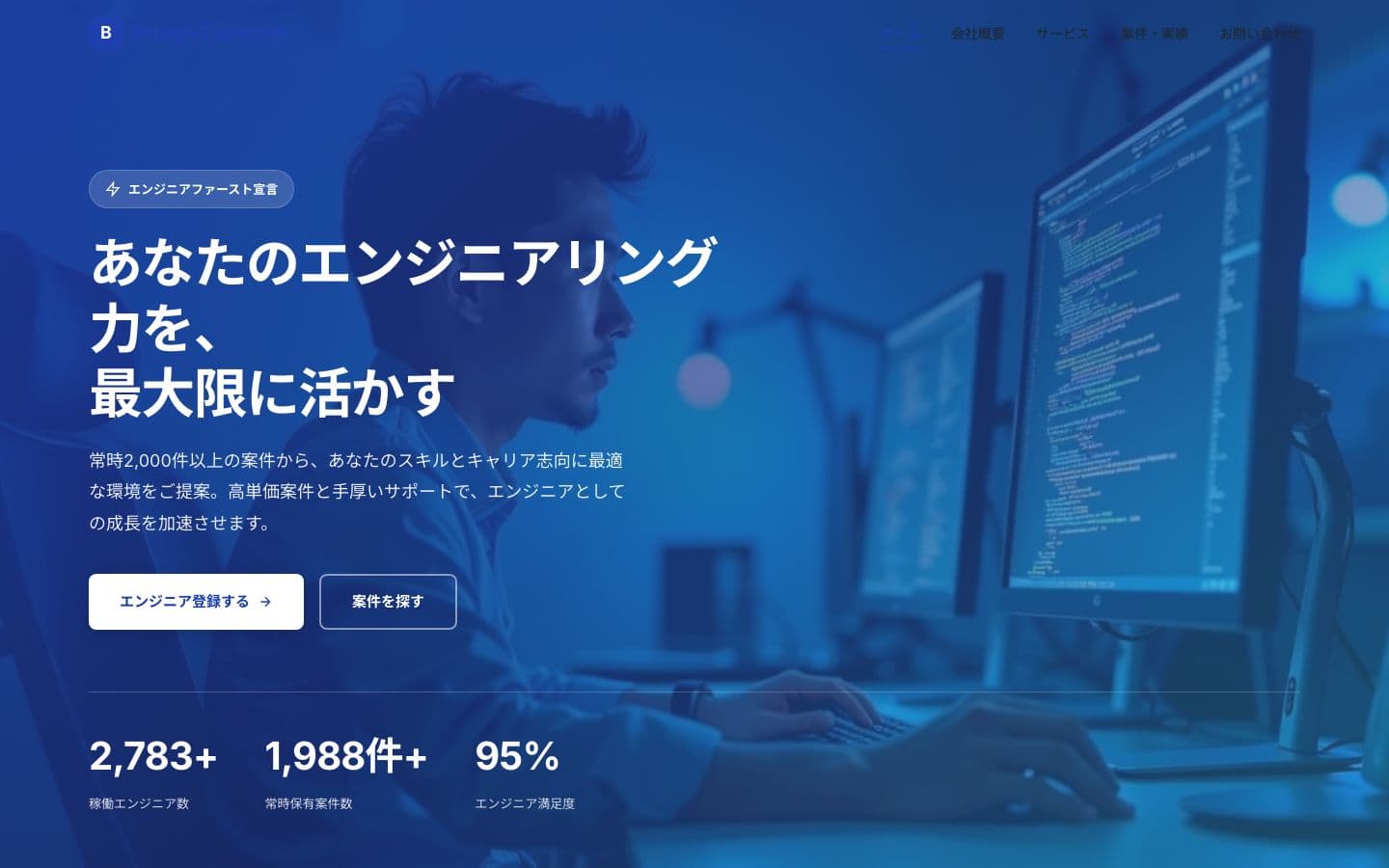 IT Staffing & SES Corporate Website